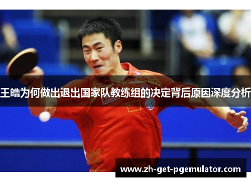 王皓为何做出退出国家队教练组的决定背后原因深度分析