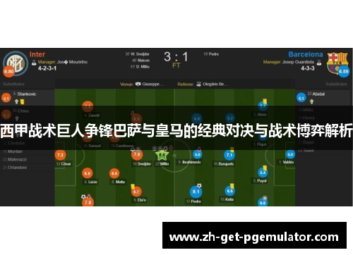 西甲战术巨人争锋巴萨与皇马的经典对决与战术博弈解析